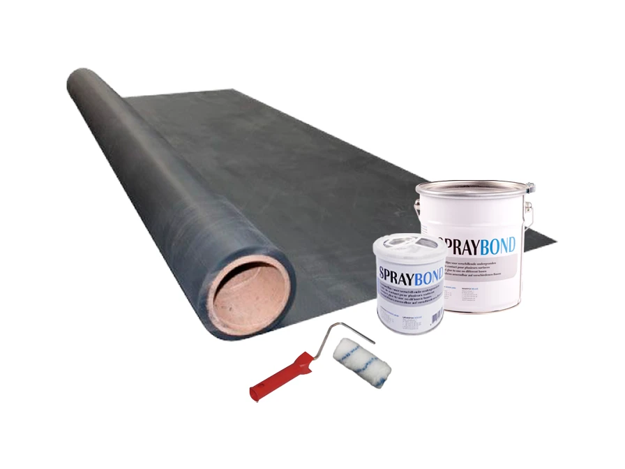 EPDM Dakpakket Inclusief Lijm 600 x 800 cm - Afbeelding 1